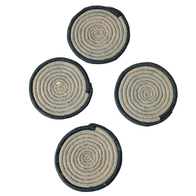 Modern Coasters - Shades of Gray, Set of 4