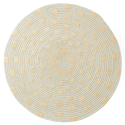 36" Sisal & Raffia Wall Art Disc