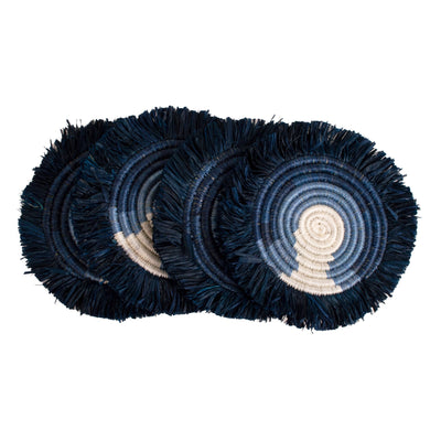 Synthesis Fringed Coasters - Synergy, Set of 4