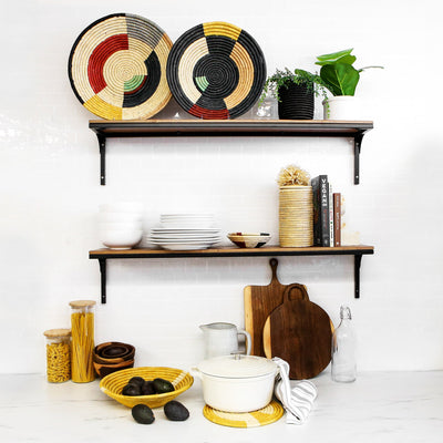 6" Small Mod Msanii Round Basket