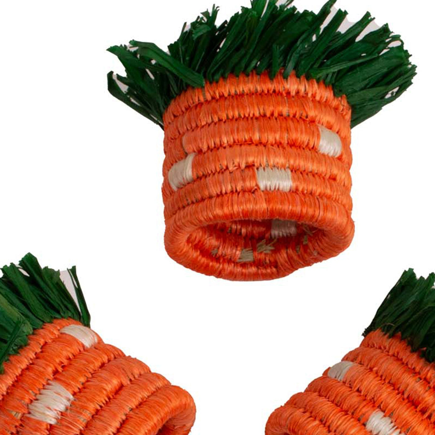 Easter Napkin Rings - Carrot, Set of 4