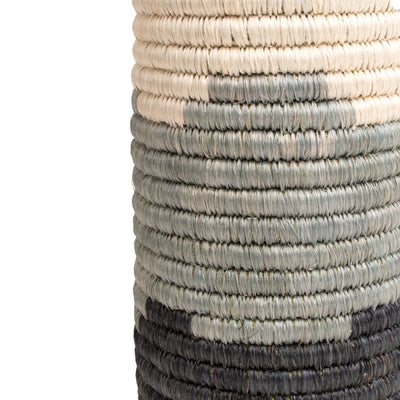 Stone Vessel - 8" Gradient Cylindrical Vase