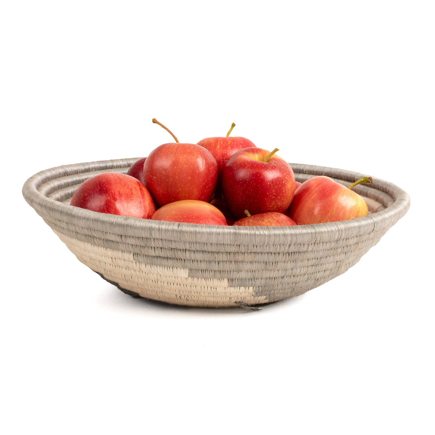 Stone Woven Bowl - 12" Mineral