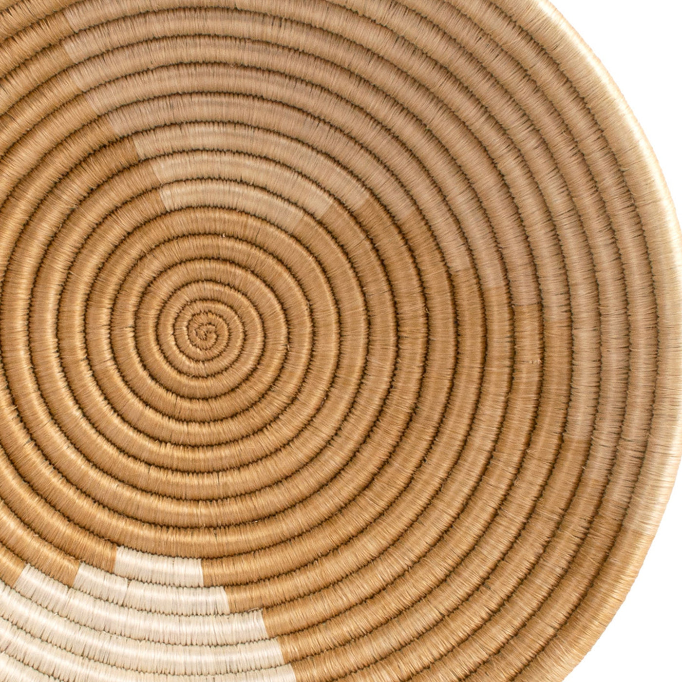 Sand Woven Bowl - 12" Refined