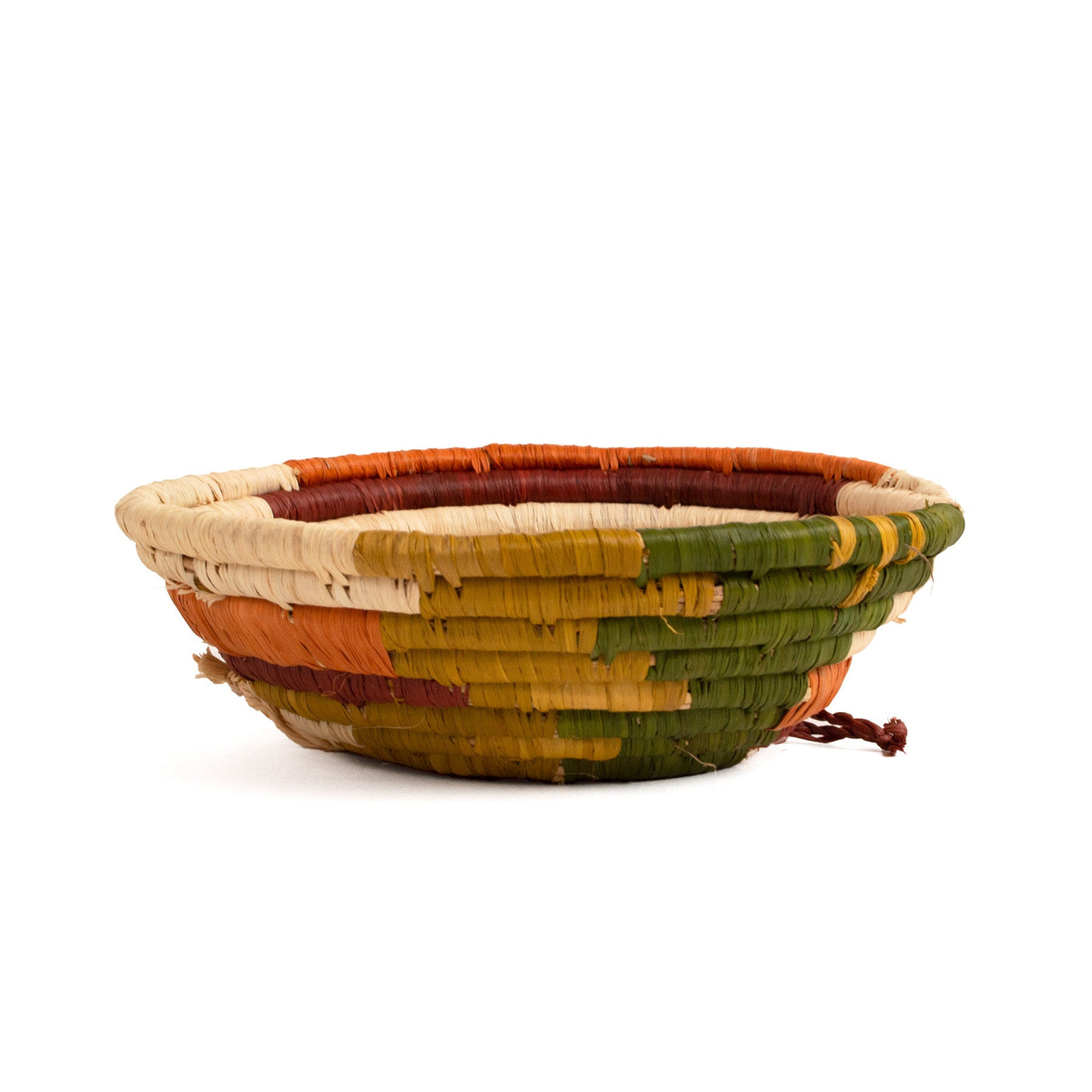 Earthen Craft Woven Bowl - 6" Roots