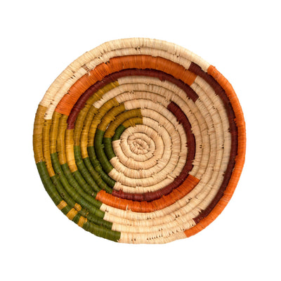 Earthen Craft Woven Bowl - 6" Roots