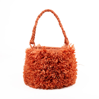 Seratonia Handbag - Peach Fringe