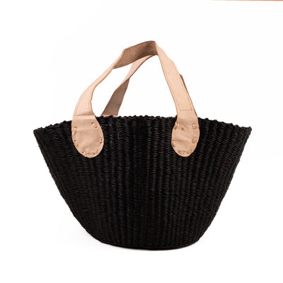 Modern Handbag - Wavy Black