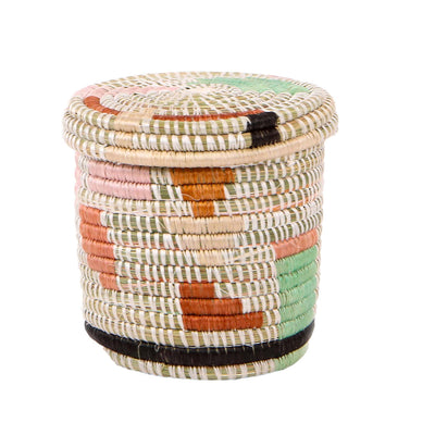 Canyon Clay Abstract Lidded Box