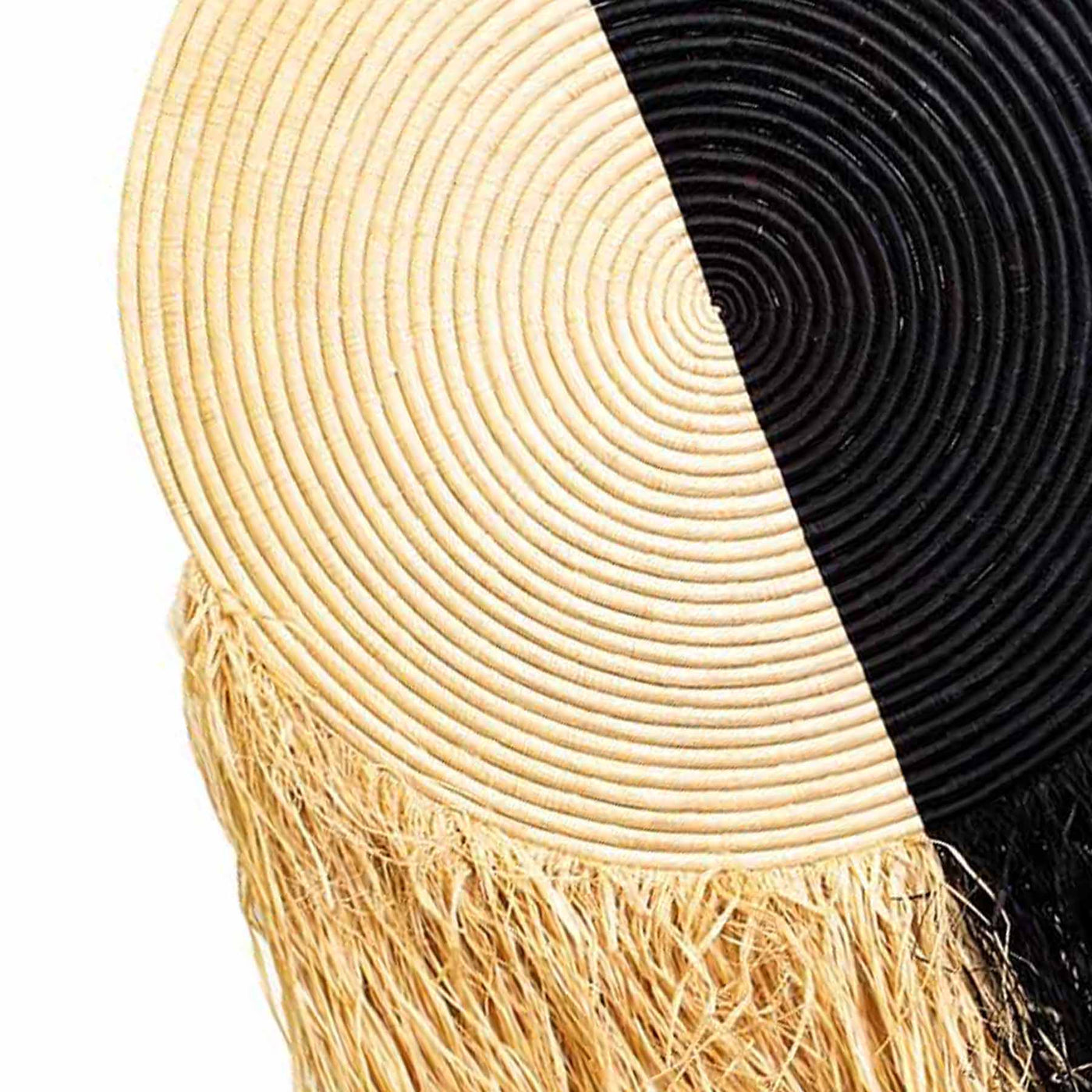 Extra Large Modern Cascading Fringed Wall Disc