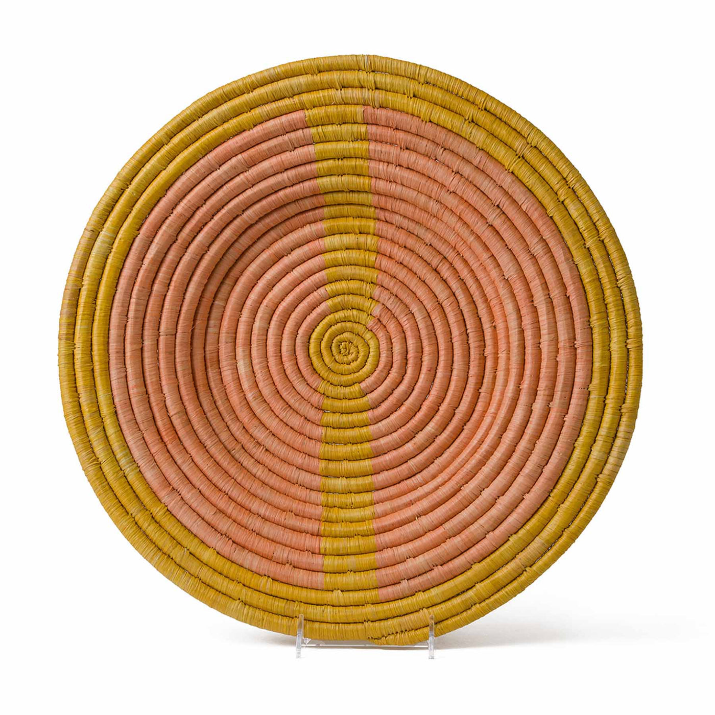 Peach & Mustard Wall Art Plate