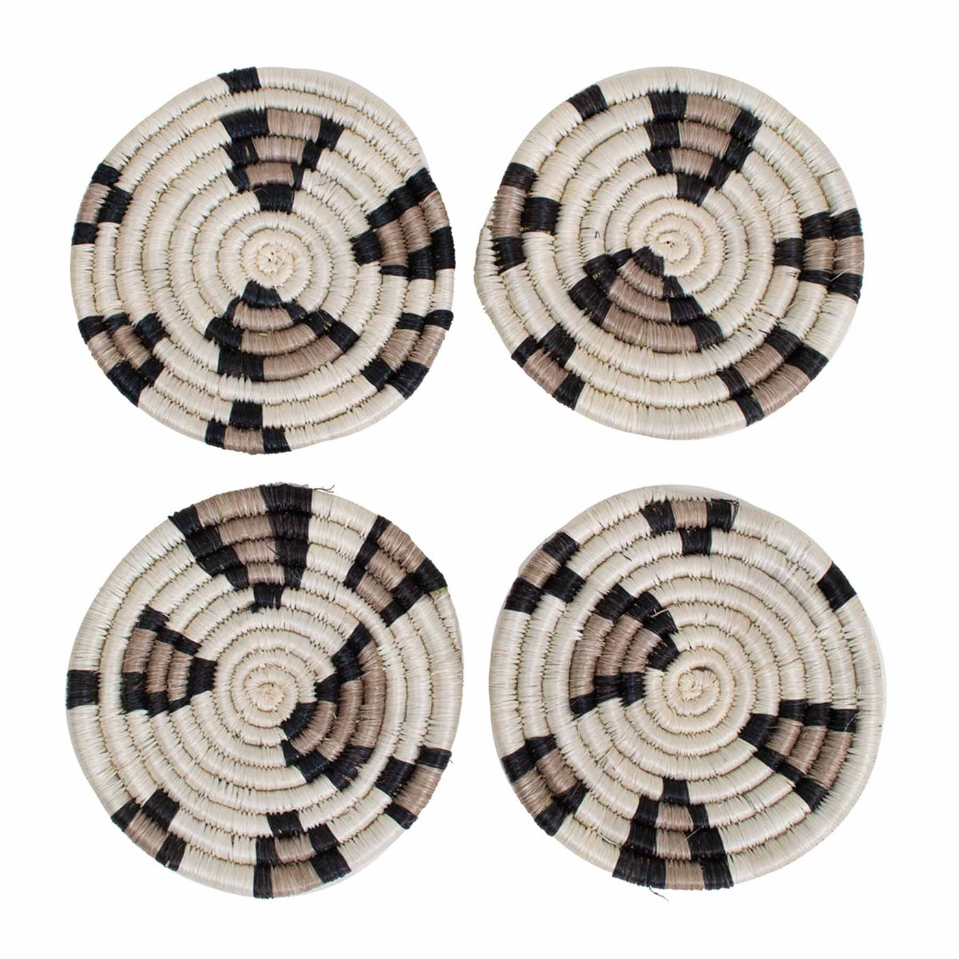 Animal Print Coasters, Set of 4