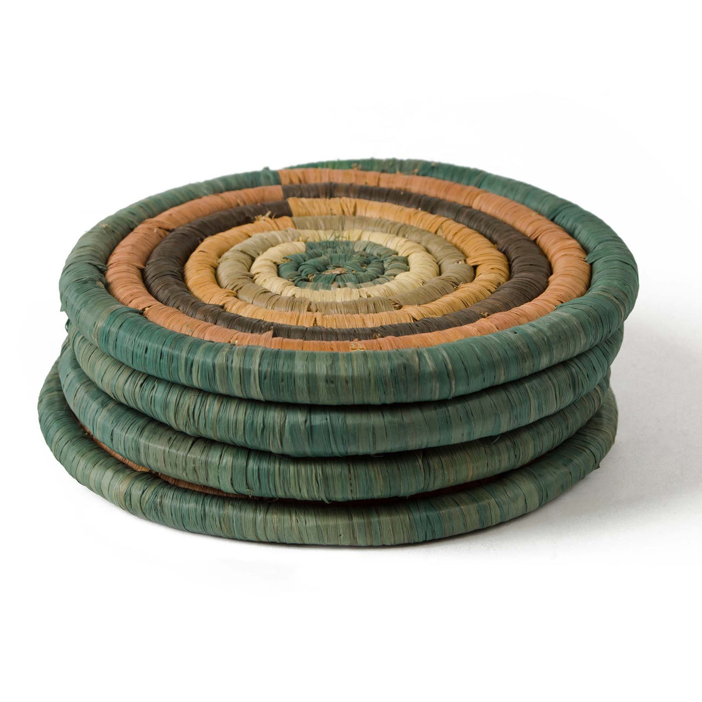 Seda Raffia Coasters, Set of 4