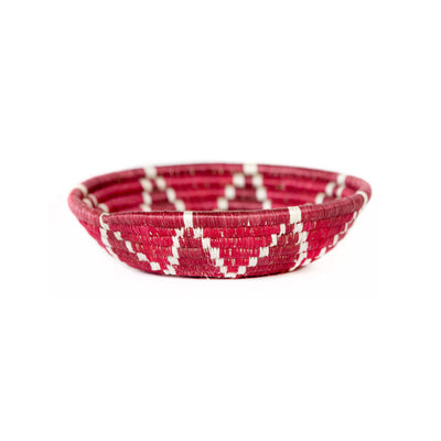 Small Fiery Red Thousand Hills Basket