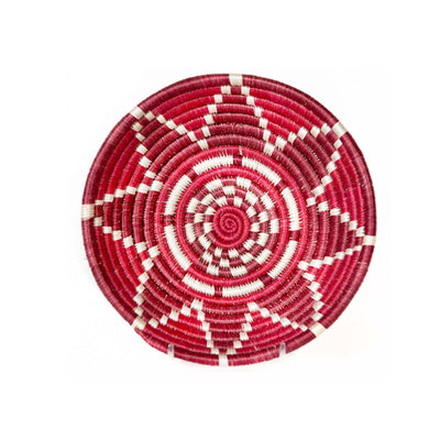 Small Fiery Red Thousand Hills Basket