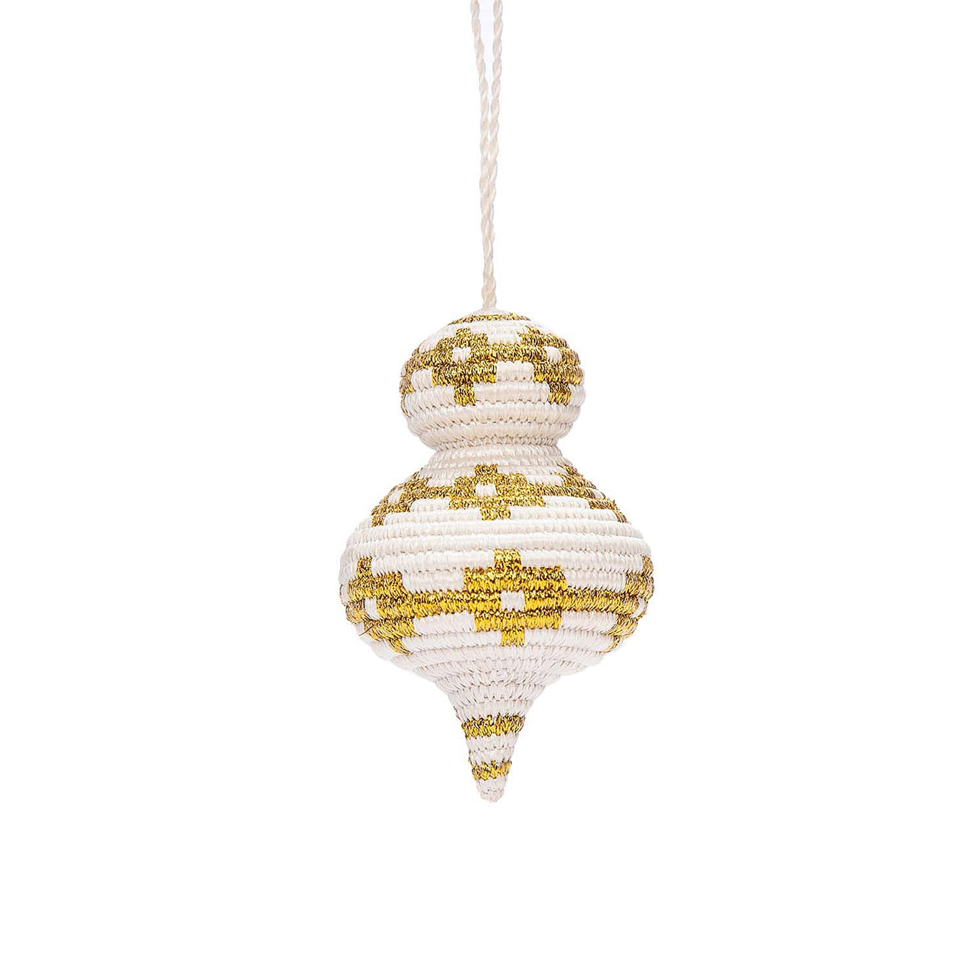 Gold Rounded Ornament