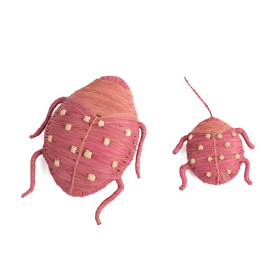 Bloom Ornament - Pink Ladybug