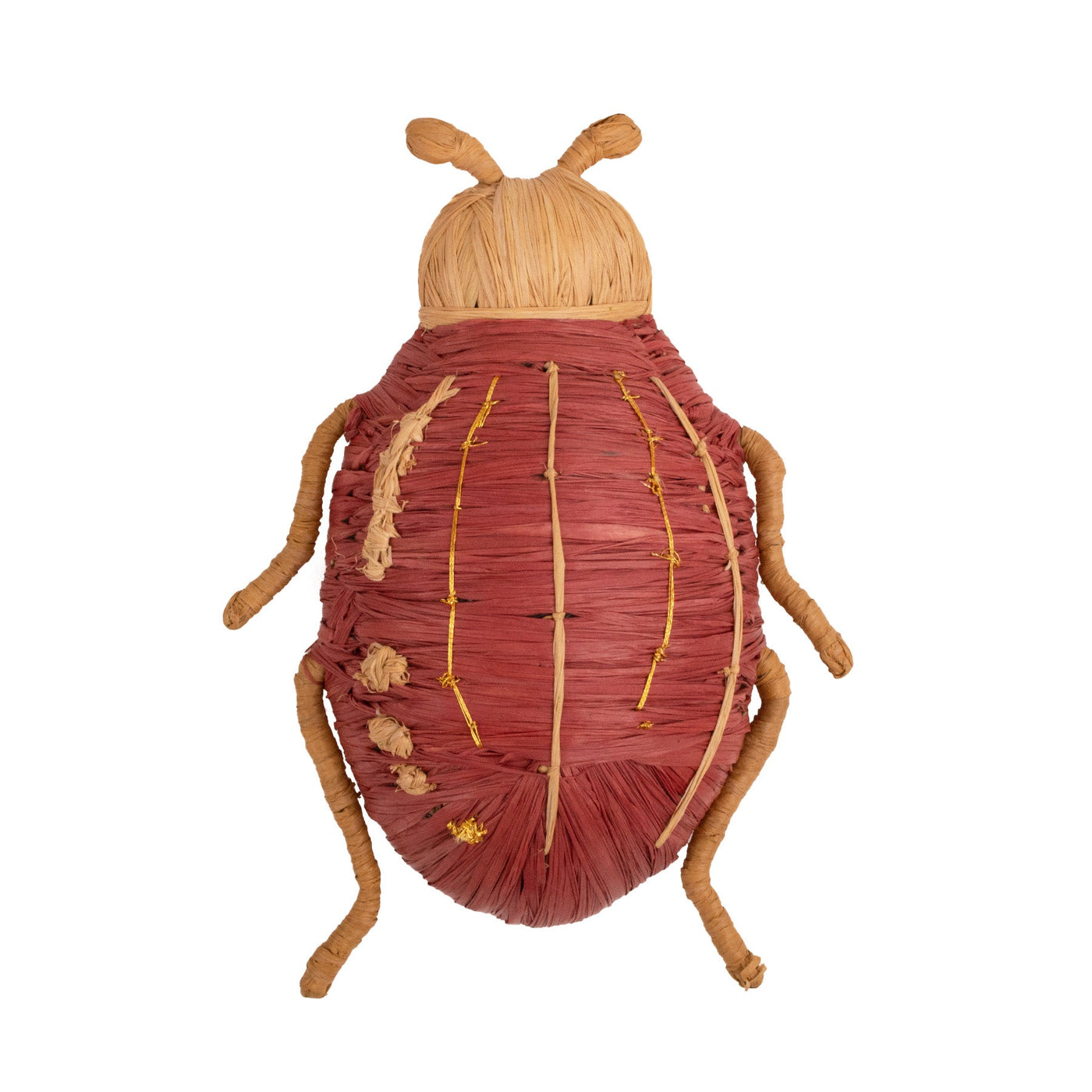Woodland Figurine - 6.5" Red Bug
