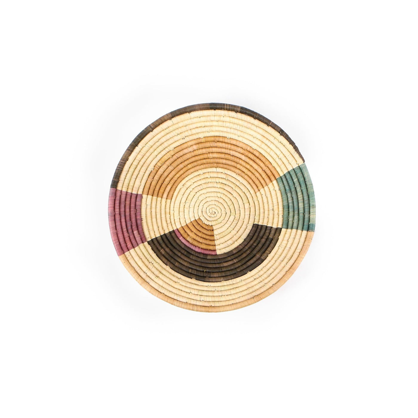 Earthy Woven Bowl - 16" Meadow