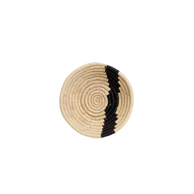Modern Minimalist Woven Bowl - 6" Stripe