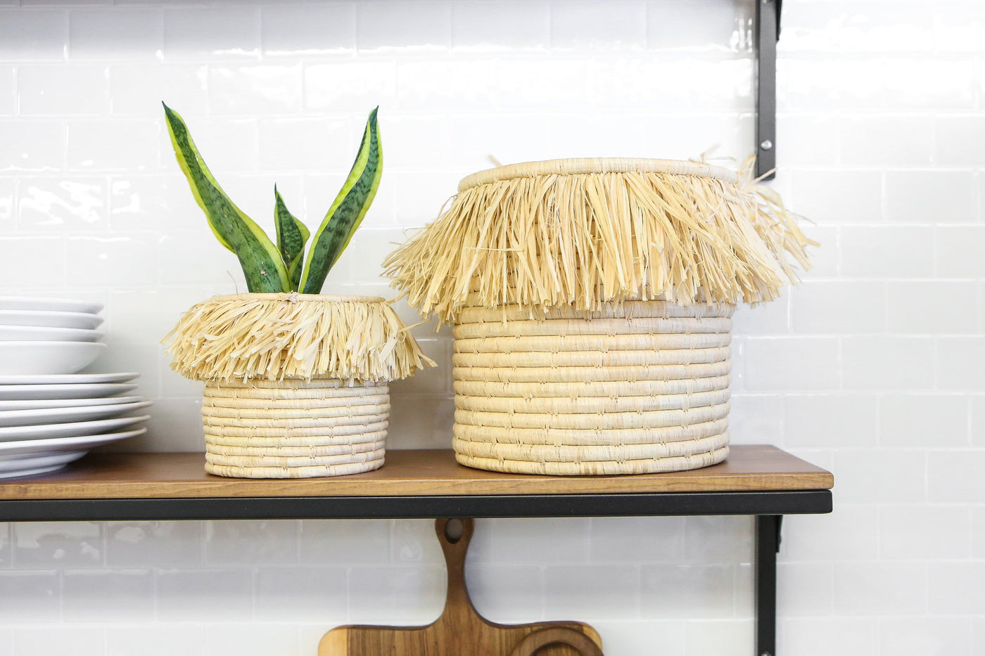 Neutral Container - 5" Fringed