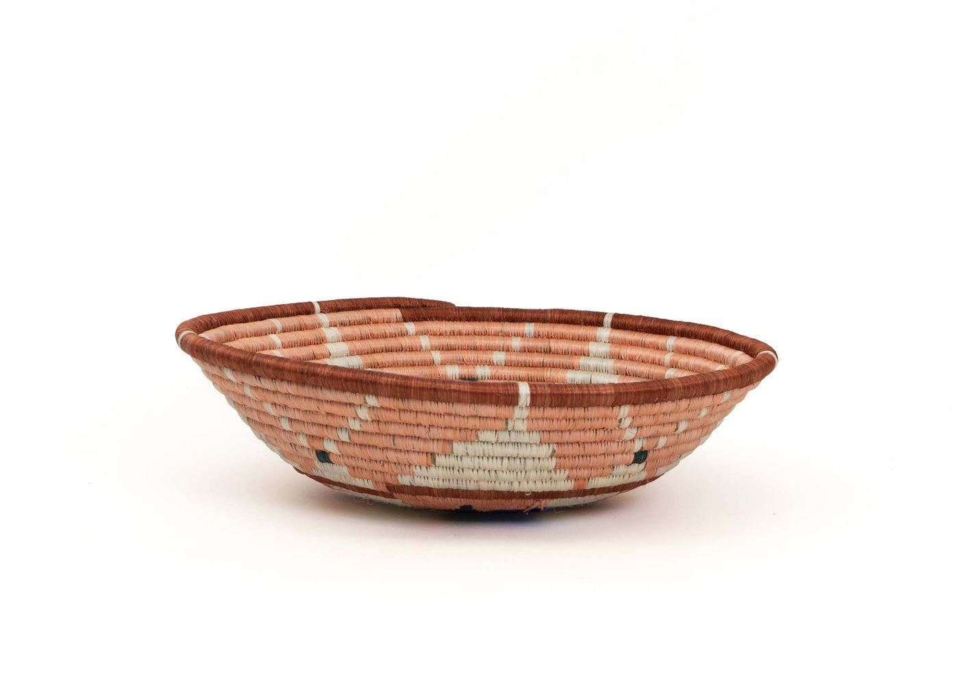 Pastel Woven Bowl - 14" Canyon Clay
