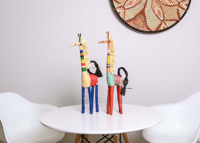 Vibrant Figurine - 16" Giraffe