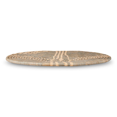 21" Rimmed Plate - Relaxing Naturals: Stone Series
